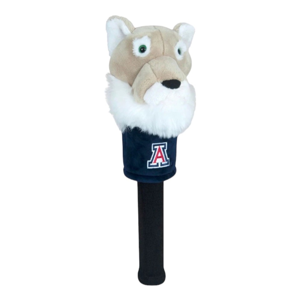 Arizona Wildcats Plush Mascot Golf Club Driver Head Cover Sock Team Effort‎ NWT